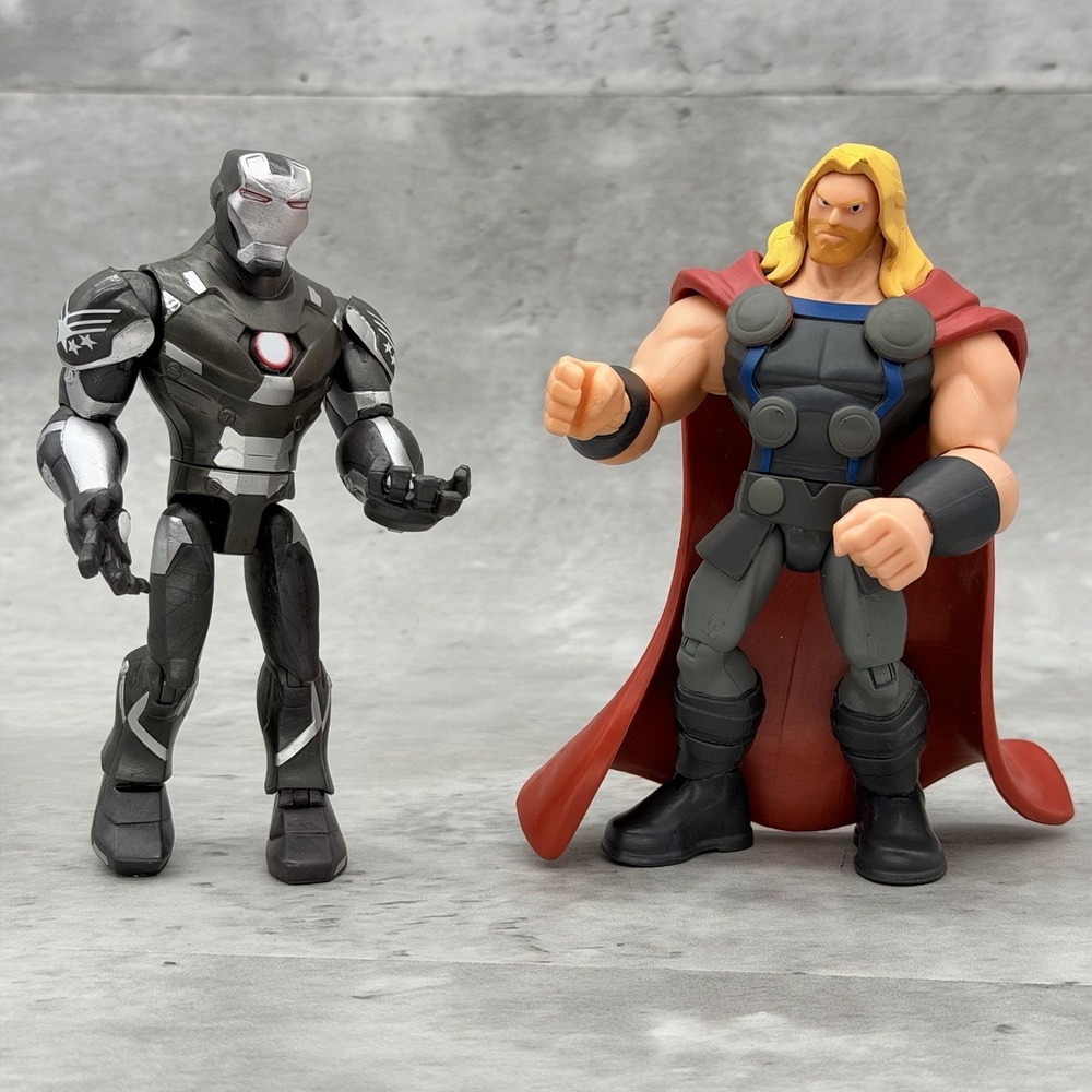 Disney Marvel Toy Box Thor & War Machine Exclusive Loose Great Condition